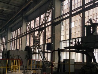 old abandoned factory