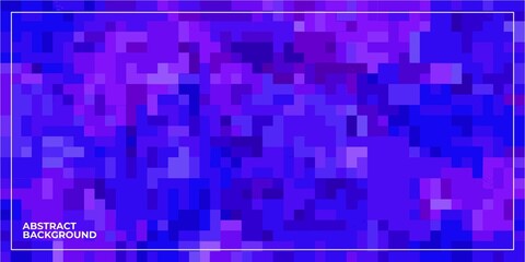 purple abstract geometric pixel square tiled mosaic background