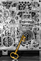 cerradura de castillo