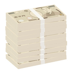 ちょっとリアルな一万円札（1000万円分）