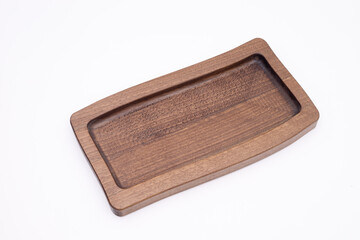 Wooden board on the table