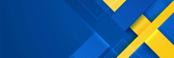 Blue and yellow orange background with stripes. Vector abstract background texture design, bright poster. Abstract background modern hipster futuristic graphic. Multi-layer effect with texture.