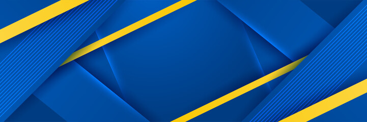 Blue and yellow orange background with stripes. Vector abstract background texture design, bright poster. Abstract background modern hipster futuristic graphic. Multi-layer effect with texture.