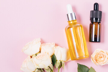 Cosmetic products based on rose extract