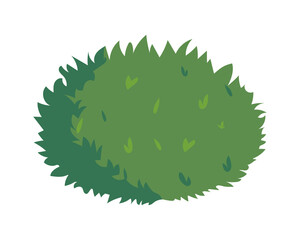 Park Bush Isometric Composition