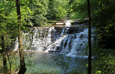 View at Rutledge Falls - Short Springs Natural Area, Tennessee