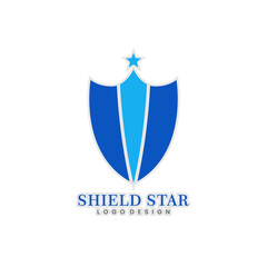 Shield And Star Logo Design Inspiration