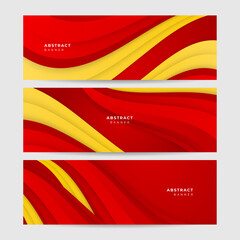 Modern red yellow orange geometric background. Dynamic lines and shapes composition. Abstract background modern hipster futuristic graphic. Vector abstract texture design, bright poster, banner