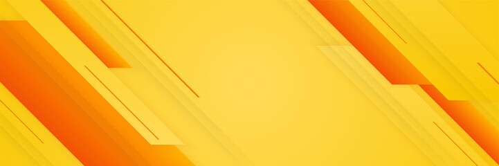 Orange yellow abstract background geometry shine and layer element vector for presentation design. Suit for business, corporate, institution, party, festive, seminar, and talks.