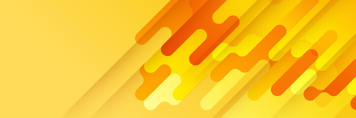 Orange yellow abstract background geometry shine and layer element vector for presentation design. Suit for business, corporate, institution, party, festive, seminar, and talks.