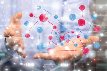 people network structure HR - Human resources management and recruitment