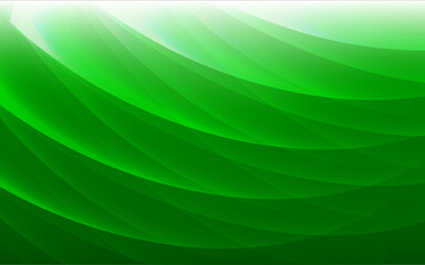 Obraz premium Elegant green abstract background with shiny wave. Abstract gradient green background vector with shiny shapes.