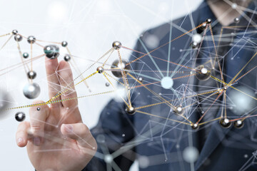 Protect Cloud Information Data Concept..