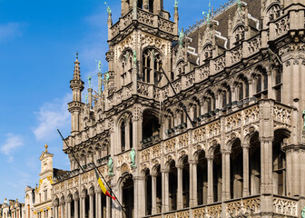 Fototapeta premium Museum of the City of Brussels in the Grand Place, Belgium