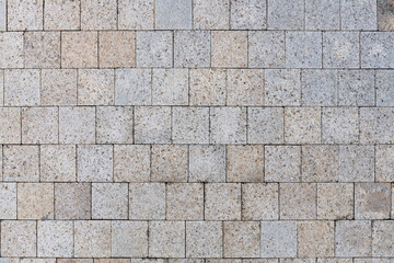 Close up of stone wall texture