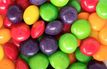 colorful candy sweet gumballs. colorful candy background