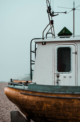 boat on the background of the sea © ukasz
