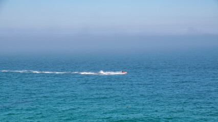 boat on the sea