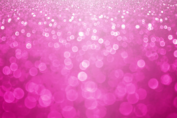 Hot pink fuchsia magenta color glitter glitzy background bling pattern - obrazy, fototapety, plakaty