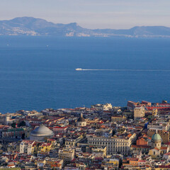 Italy, Campania, Naples, historical centre classified as World Heritage by UNESCO, general view of the city