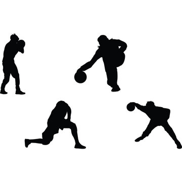 Torball Silhouette Vector