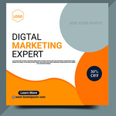 Modern Social Media  Post Design Template 