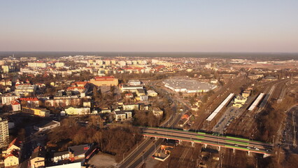 Piła panorama miasta 2022