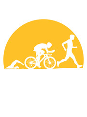 Sonne Sport Triathlon  - obrazy, fototapety, plakaty