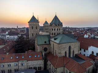 Obraz premium Osnabrück von oben