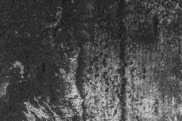 Old grunge wall black and white texture background dark weathered rough dirty
