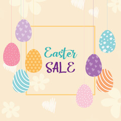 Easter sale card