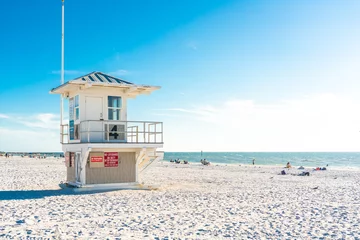 Photo sur Plexiglas Clearwater Beach, Floride Beautiful Clearwater beach with white sand in Florida USA