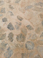 background of natural rocks and sand