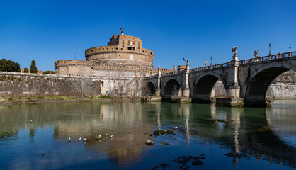 St. Angelo Bridge and Castel Sant'Angelo