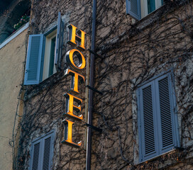 Hotel Sign