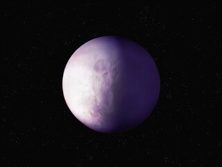 Protoplanet in the ancient solar system. The planetesimal from which the Earth was formed and others terrestrial planets. 