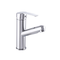 Device for hot and cold water. Faucet for kitchen. Washbasin invention. Bathroom design. Piece of your's fancy flat. Cranes for home. Different amazing taps. Vertical installation of the device.