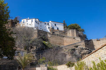 Fototapeta na wymiar town of Ronda on fortress