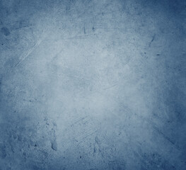 Close-up of blue textured concrete background
