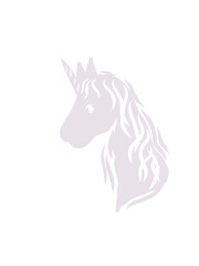 Einhorn Silhouette 