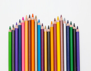 colored pencils