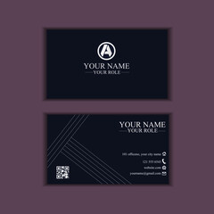 Business card template