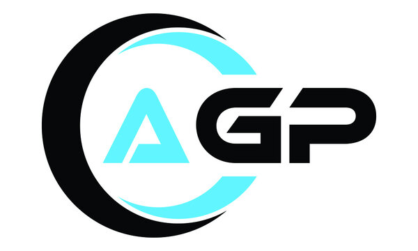 AGP swoosh logo design vector template | monogram logo | abstract logo | wordmark logo | lettermark logo | business logo | brand logo | flat logo.
