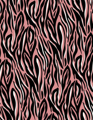 Seamless zebra pattern, animal print.