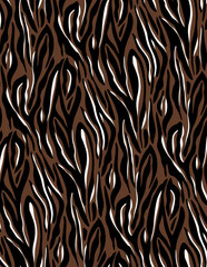 Seamless zebra pattern, animal print.