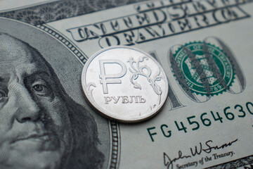  Russian ruble on the dollar, the war in Ukraine, the exchange rate of the ruble, the fall of the...