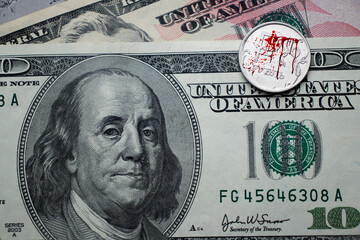 bloody Russian ruble on the dollar, the war in Ukraine, the exchange rate of the ruble, the fall of the ruble