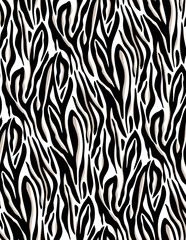 Seamless zebra pattern, animal print.