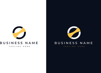 Minimal and Modern initial letter O logo design for Brand identity