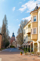 Fototapeta premium Stadtszene Aschaffenburg